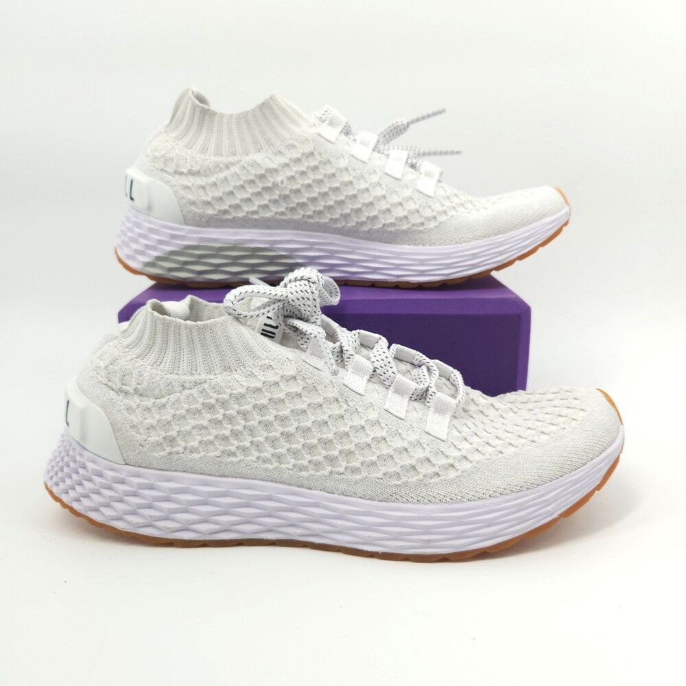 NOBULL Allday Knit Shoes Women Size 8.5 Lace Up Crossfit Running Lifting